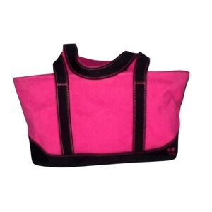 Chic Pink and Black Mini Bag